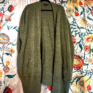 Banana Republic wool shrug vest